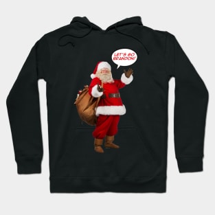 Santa Hates Biden Hoodie